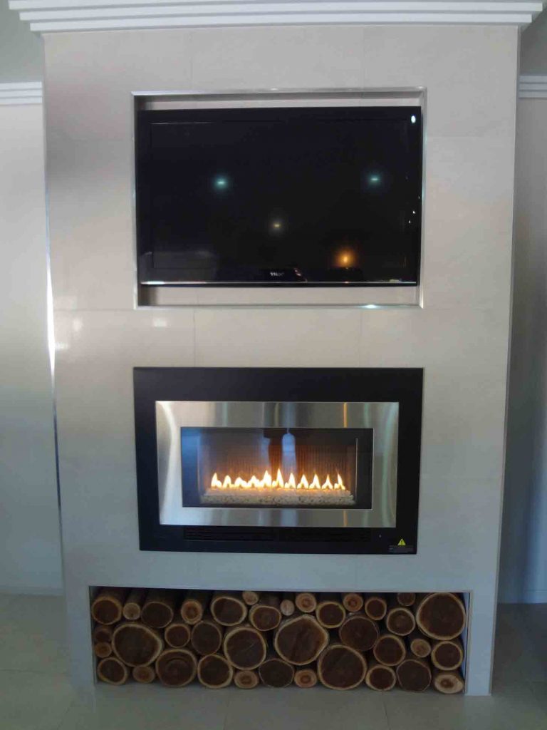 Gas Fireplace Installation by gasfitter